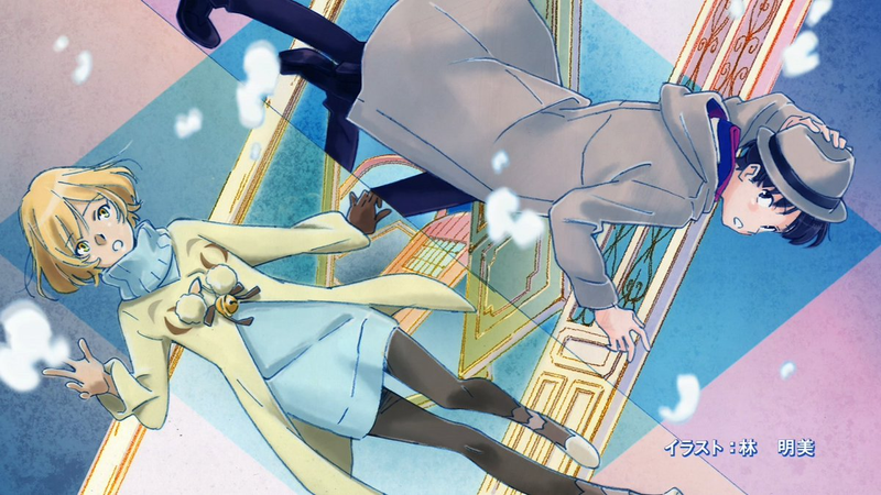Episode 7 end card by Akemi Hayashi (animator on Revolutionary Girl Utena and Mawaru Penguindrum)